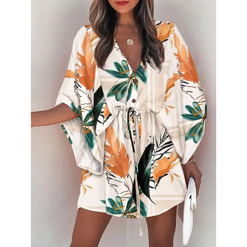 Sunset and Swim Casual Beach Dress Swimsuit Cover Up  Sunset and Swim Style14 S 