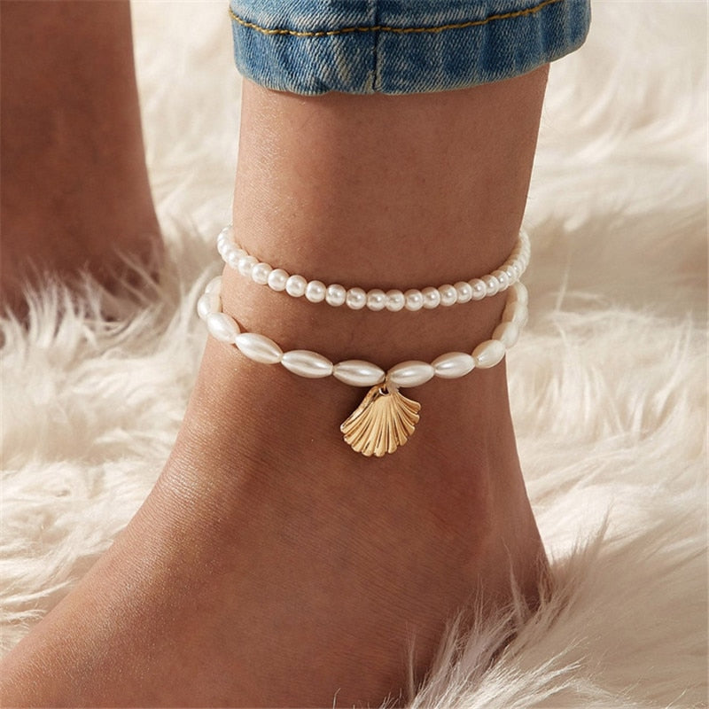 Seaside Dreams Anklet  Sunset and Swim 50360  