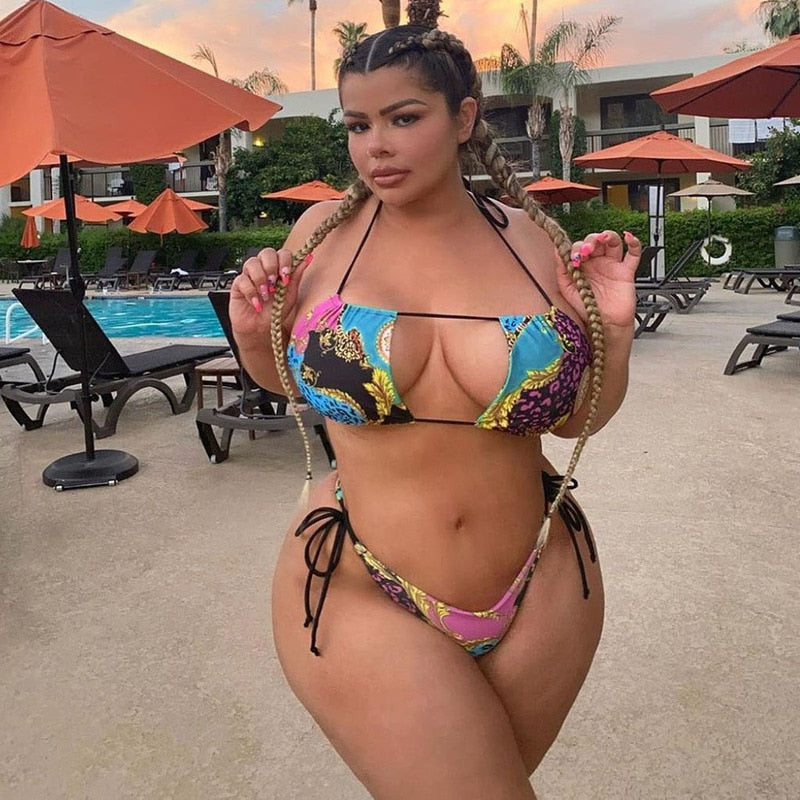 Exotic Goddess Bikini Plus Size Sizes S-5XL  Sunset and Swim   