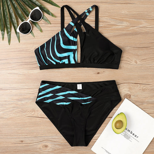 Sexy Leopard Print Bikini Plus Size Swimwear for Fuller Bust  Sunset and Swim   