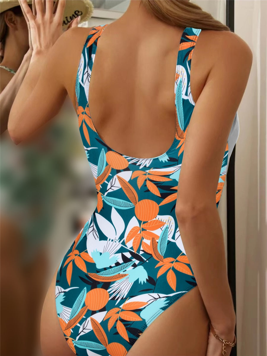 Seaside Sunset DD plus One Piece Swimsuit  Sunset and Swim   