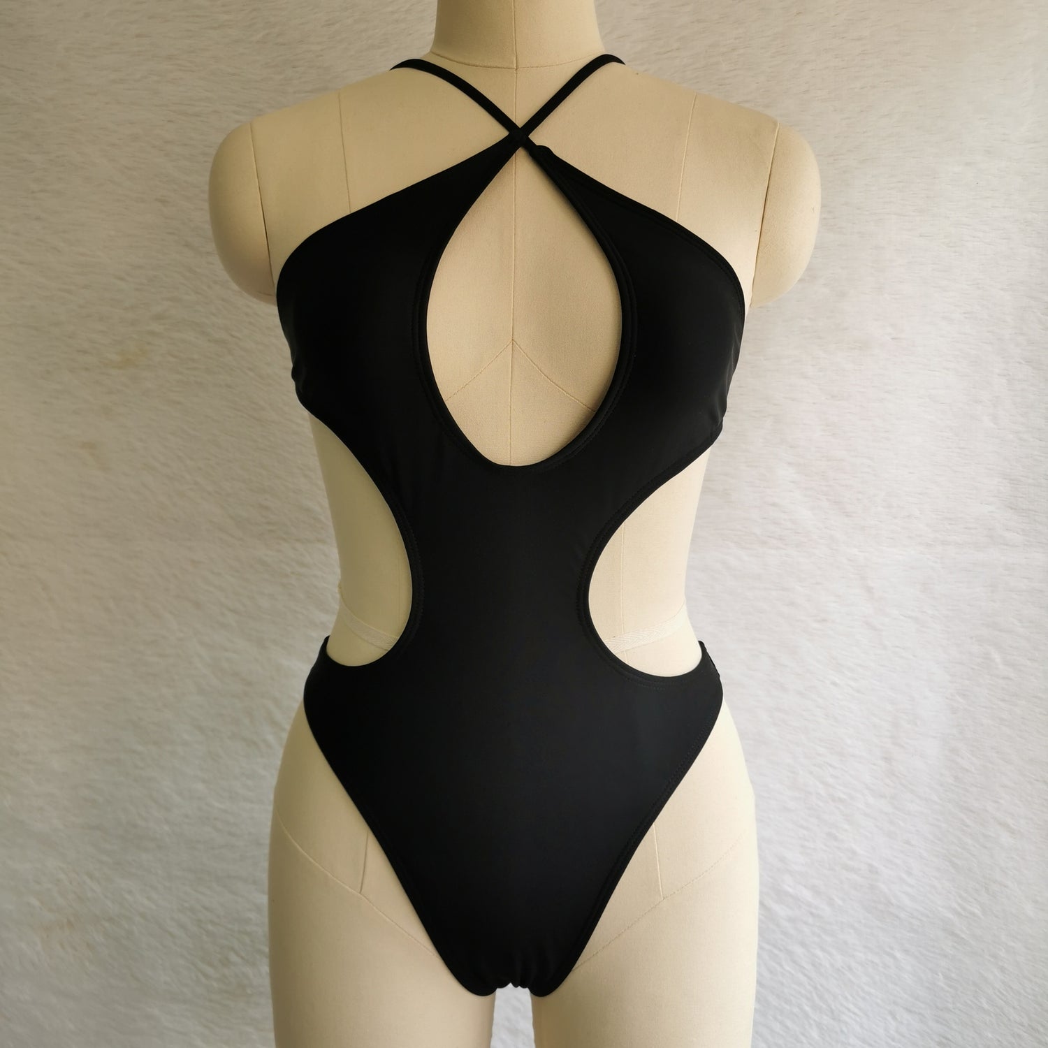 Bahamas Hollow Out One Piece Swimsuit  Sunset and Swim   