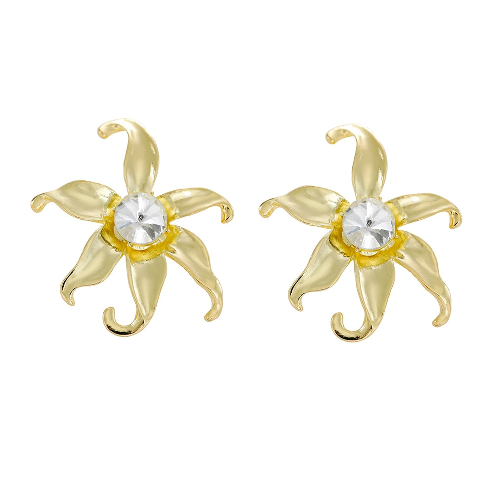 Riviera Queen Flower Earrings Sunset and Swim RAM13905  