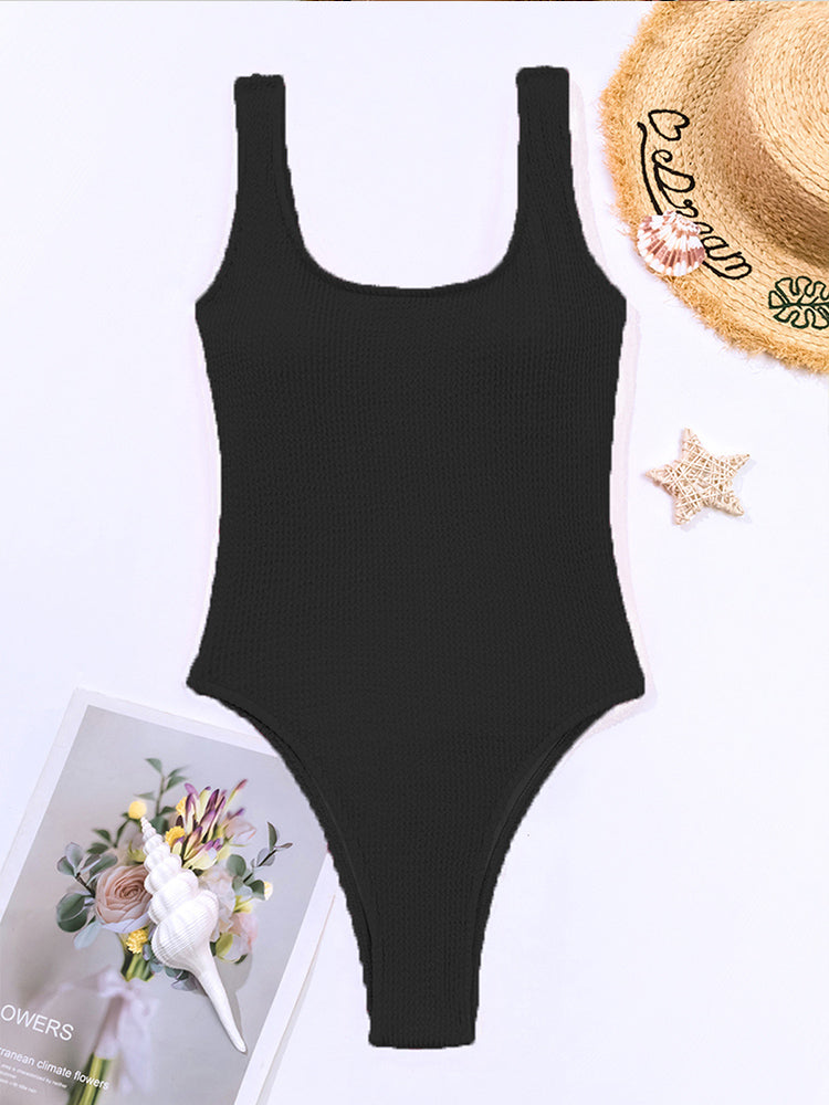 Classy Chic Ruffle One Piece Swimsuit  Sunset and Swim   