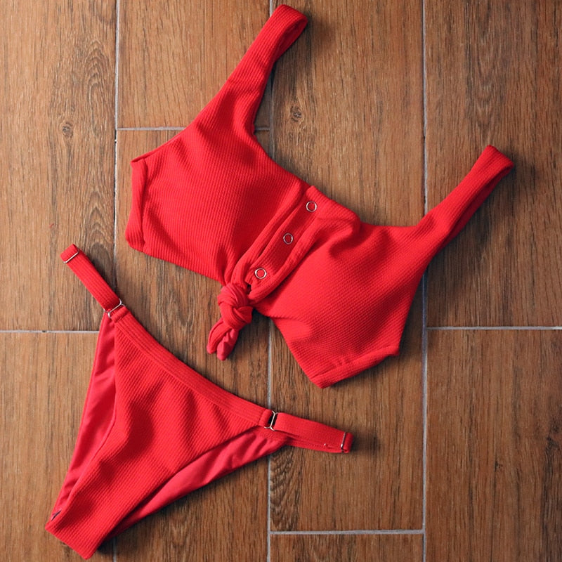 New Brazilian Bandage Push Up Padded Bikini  Sunset and Swim   