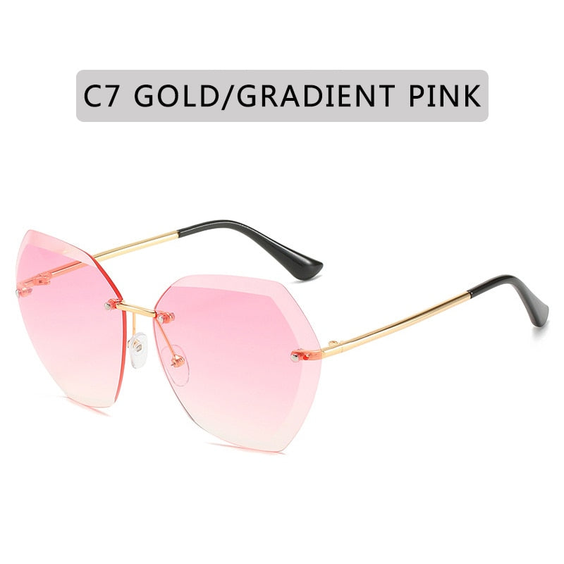 Beautiful You Gradient Sunglasses UV400  Sunset and Swim C7  