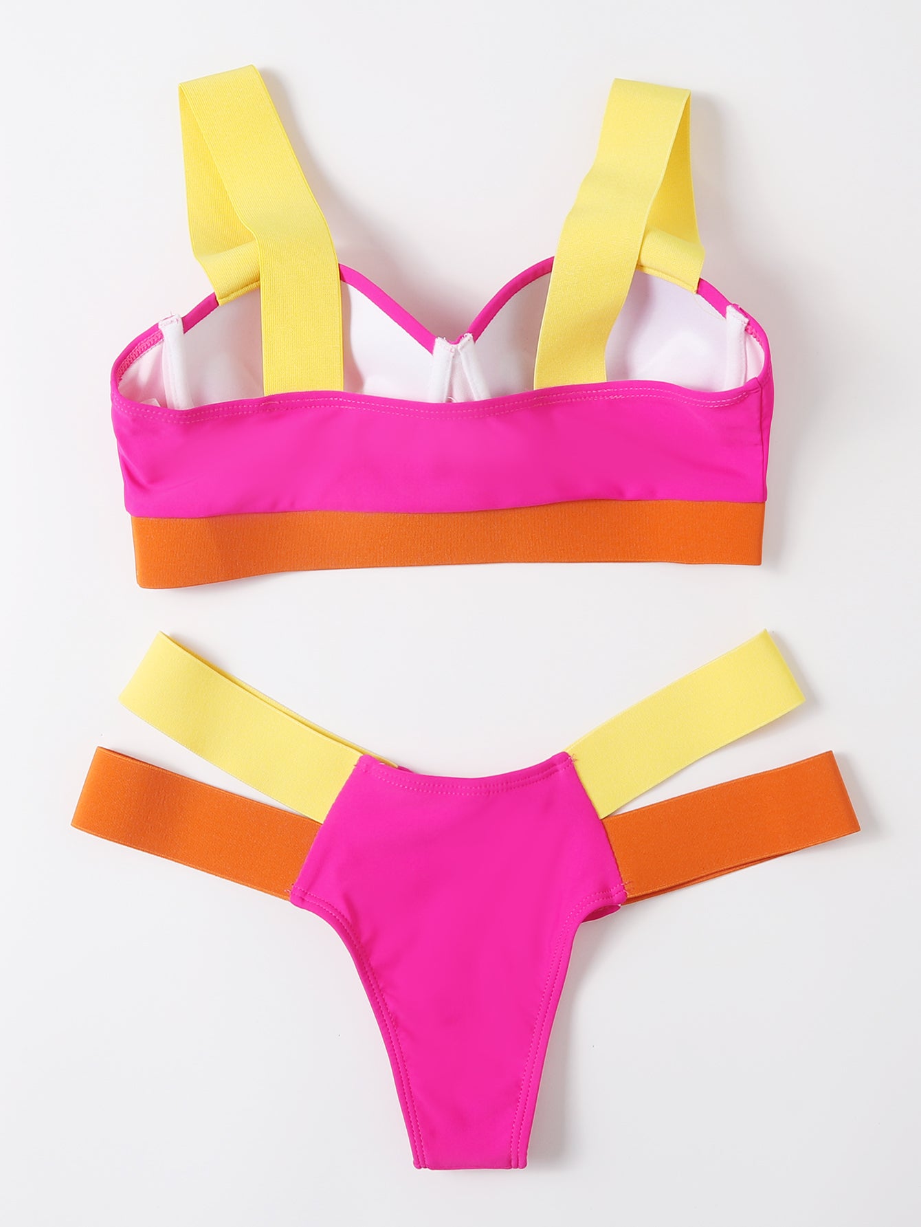 Waves Queen Bandage Brazilian Push Up Bikini  Sunset and Swim   