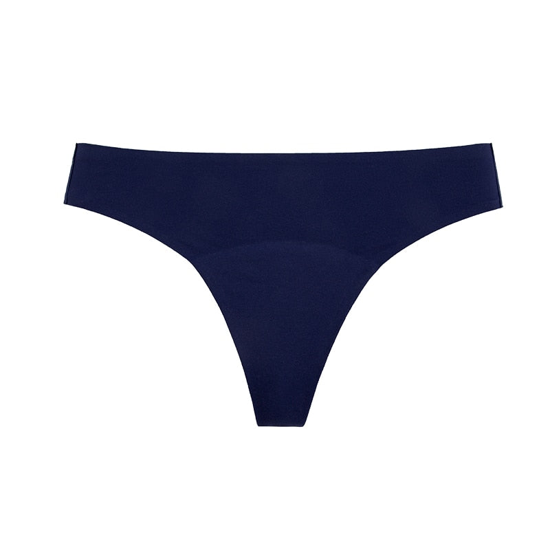 SecureCycle Seamless® Thong Period Panties  Sunset and Swim Blue XS 1-Pack