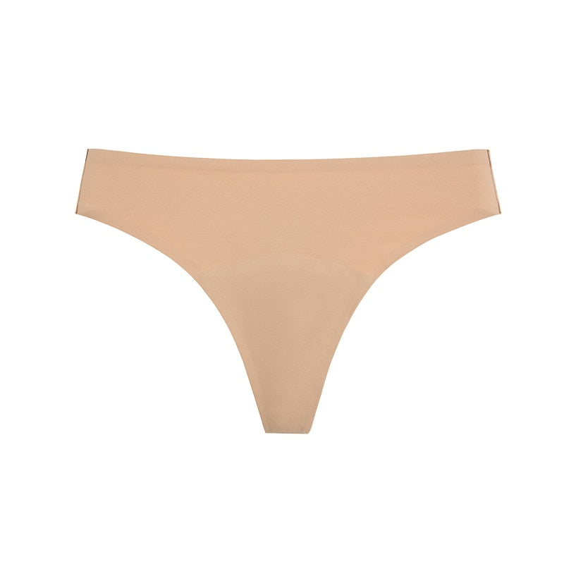 SecureCycle Seamless® Thong Period Panties  Sunset and Swim Apricot XS 1-Pack