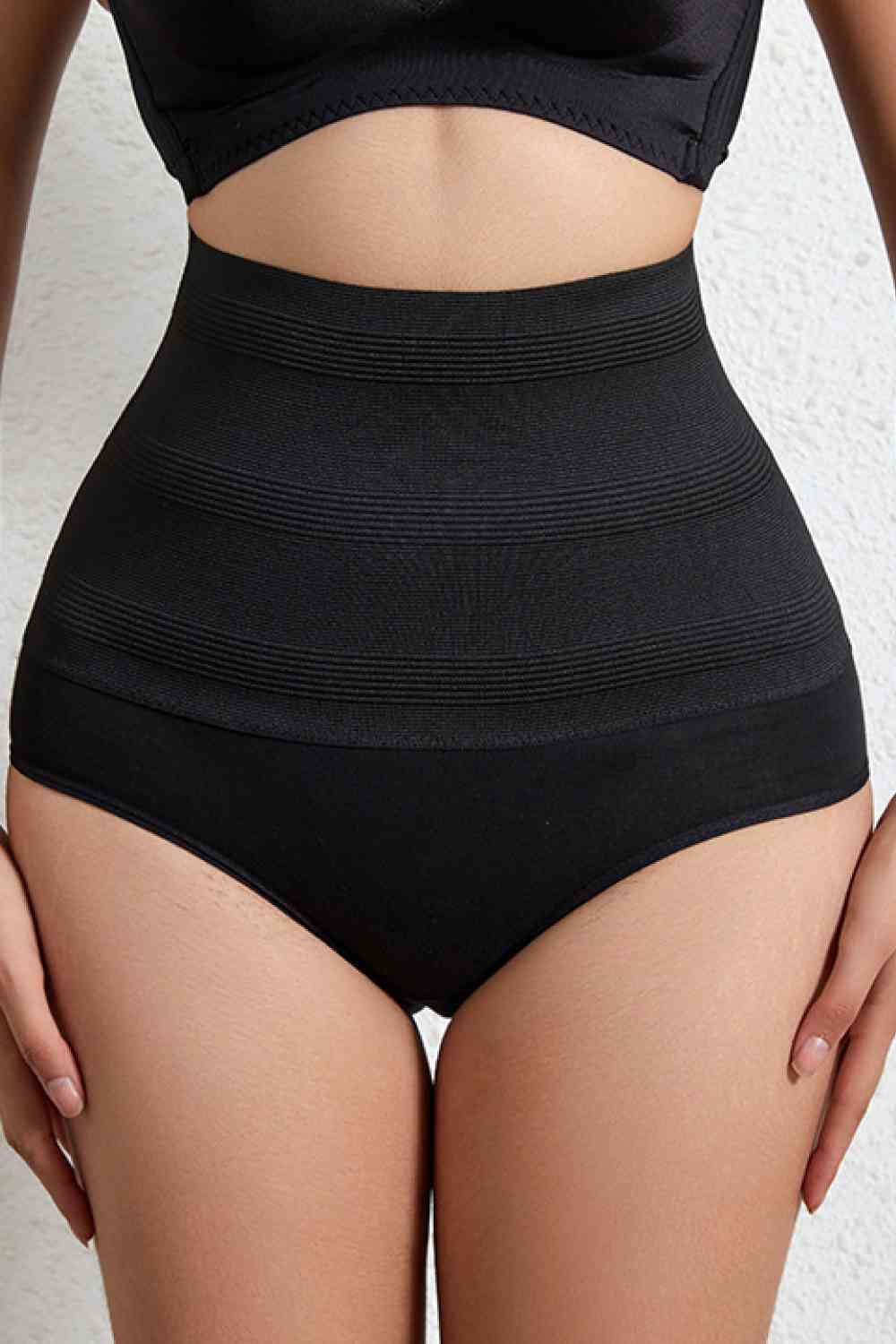 Ribbed Pull-On Shaping Shorts Sunset and Swim   