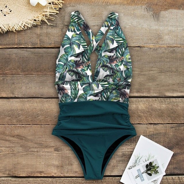 Bella Adore Swimsuit DD+ Tummy Slimming Halter Swimwear  Sunset and Swim CU19380B2 S 