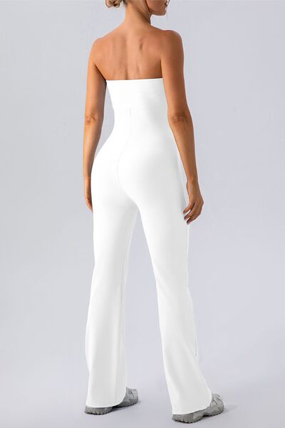 Sleeveless Straight Active Jumpsuit Sunset and Swim   