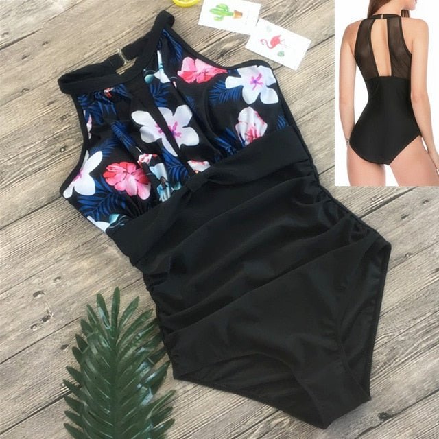 Caroline Plus Size  DD+ One Piece Swimsuit  Sunset and Swim as picture2 S 