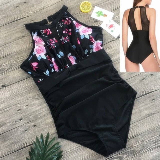 Caroline Plus Size  DD+ One Piece Swimsuit  Sunset and Swim as picture4 S 