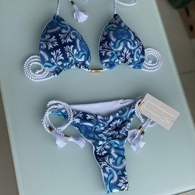 Exclusive! Rio Sexy Scrunch Butt Brazilian Bikini  Sunset and Swim 004-12 S 
