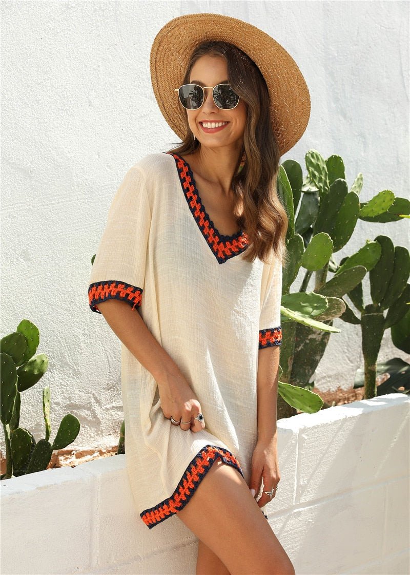 Grace Beach Dress Cover Up (available in plus sizes)  Sunset and Swim   