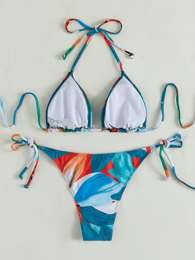 Kate Sexy Triangle Bikini Swimsuit  Sunset and Swim   