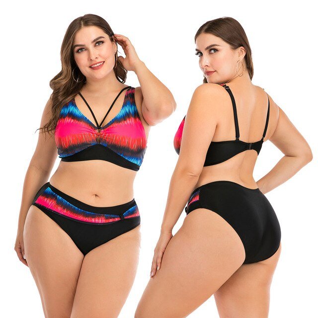 Mia Plus Size Bikinis  Sunset and Swim 8812 XL 