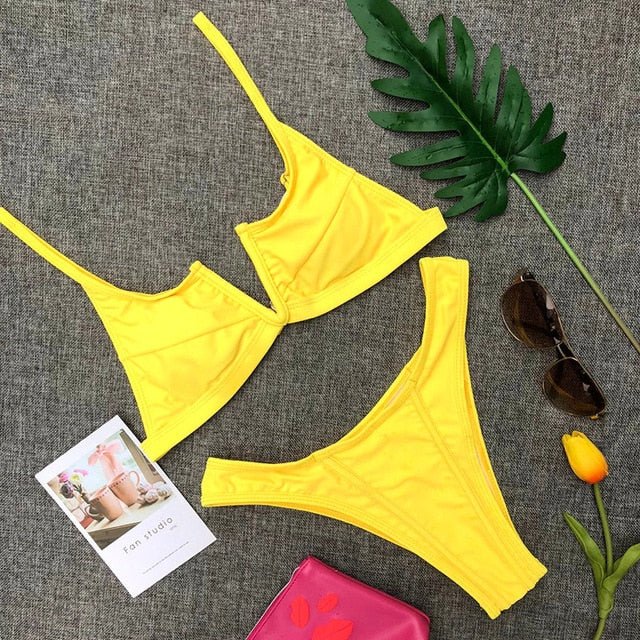 Mila Bikini  Sunset and Swim 18090 Yellow S 