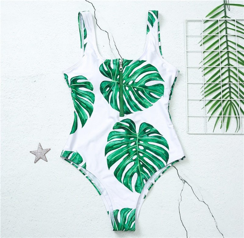 Navy Dreams New Red White Blue Striped Swimwear One Piece Zip Up Swimsuit Zipper Swimsuit  Sunset and Swim green leaf swimsuit S 