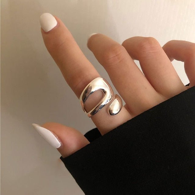 Paris Silver Adjustable Rings  Sunset and Swim Silver A 