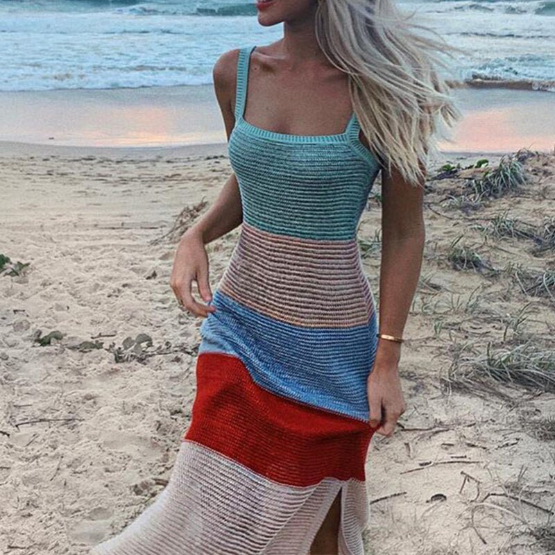 SheLove Beach Cover-up Dress  Sunset and Swim   