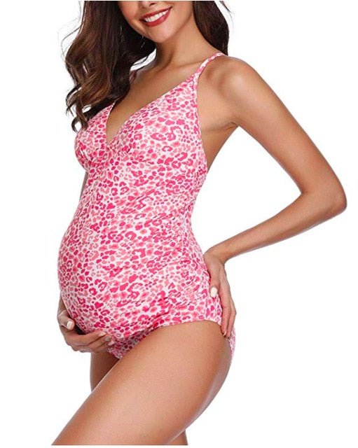 Stella Maternity Swimsuit  Sunset and Swim Pink S 