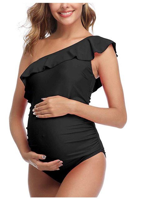 Stella Maternity Swimsuit  Sunset and Swim black S 