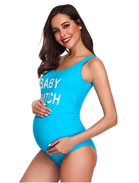 Stella Maternity Swimsuit  Sunset and Swim Blue S 