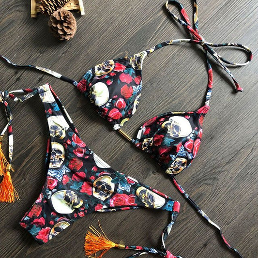 Sunset and Swim Luxury Side Tie Brazilian Bikini  Sunset and Swim Color 4 S 