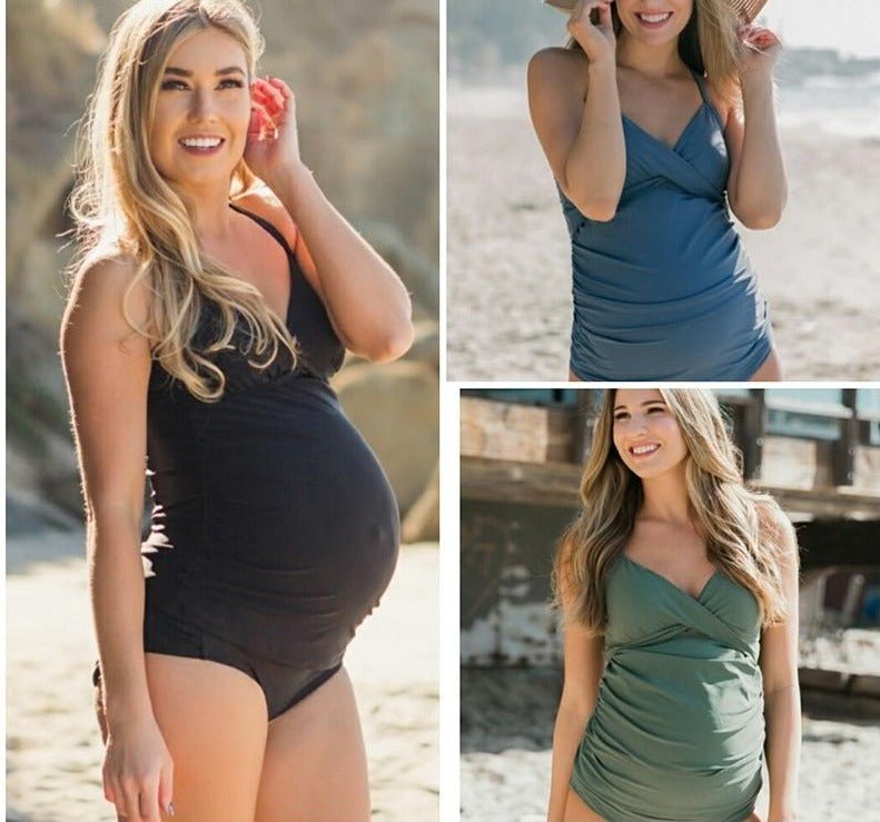 Sweet Bliss Maternity One Piece Swimsuit  Sunset and Swim   