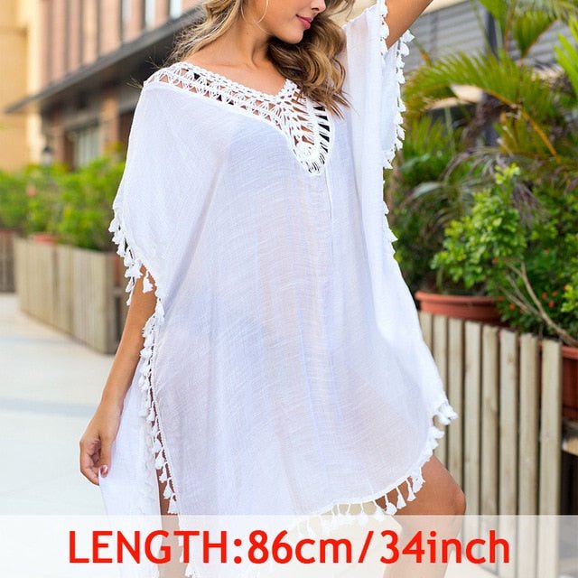 Valerie Beach Cover Up Tunic  Sunset and Swim RS0292 One Size 