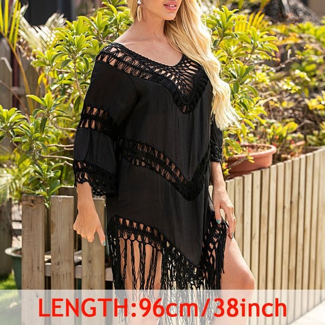 Valerie Beach Cover Up Tunic  Sunset and Swim RS0510 One Size 