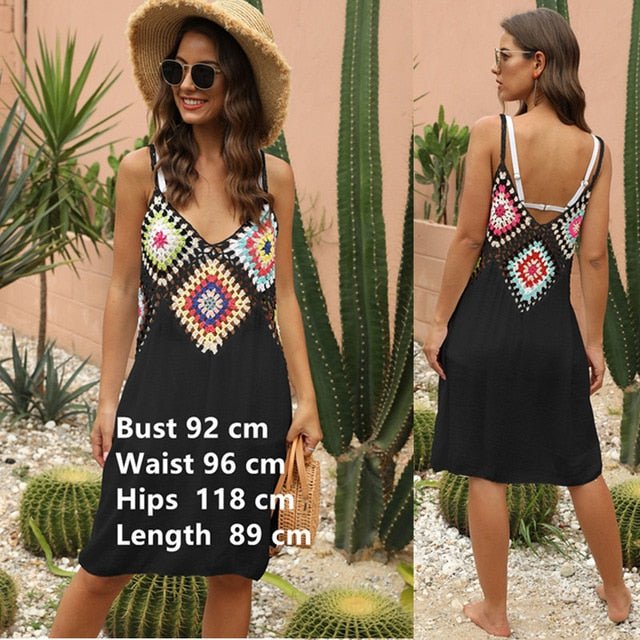 Violet Beach Cover Up  Sunset and Swim black One Size 
