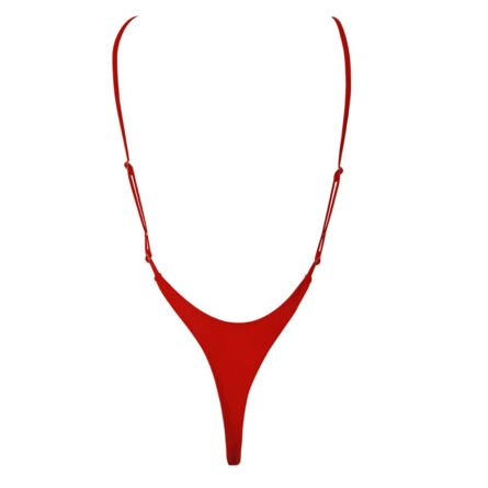 Alessa High Cut Thong Swimsuit One Piece G String Swimsuit - Image 32