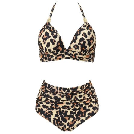 Sunset And Swim - Sunset and Swim Tummy Control Two Piece Push Up Bikini Swimwear