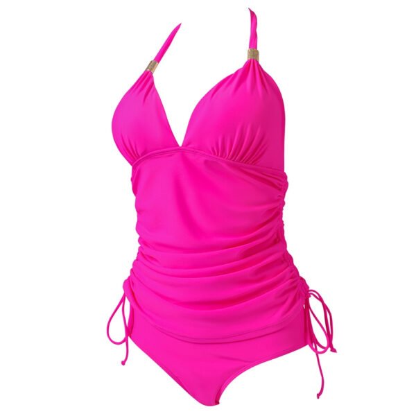 Sunset And Swim - Sunset and Swim Tummy Control Two Piece Push Up Bikini Swimwear