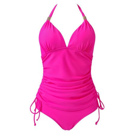 Sunset And Swim - Sunset and Swim Tummy Control Two Piece Push Up Bikini Swimwear