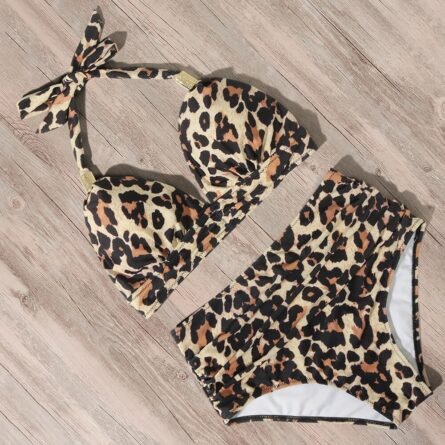 Sunset And Swim - Sunset and Swim Tummy Control Two Piece Push Up Bikini Swimwear