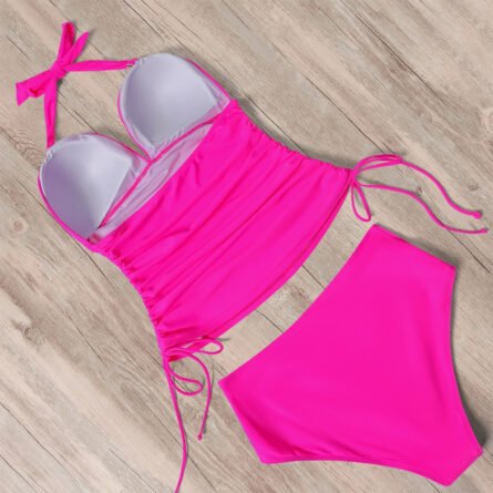 Sunset And Swim - Sunset and Swim Tummy Control Two Piece Push Up Bikini Swimwear