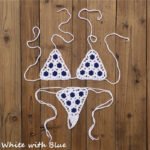 Sunset And Swim - Crochet See Through Micro Extreme Mini String Bikini