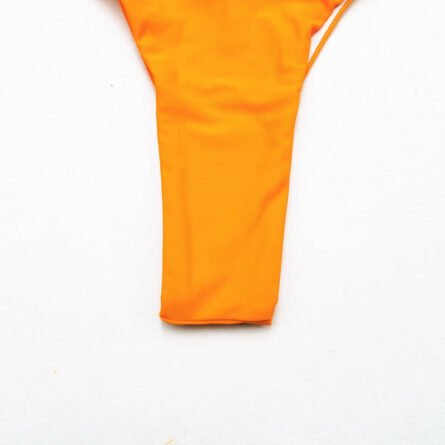 Sunset And Swim - Micro Extreme Mini Halter Bikini