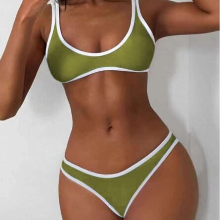 Sunset And Swim - The Girl Next Door Solid Bikini