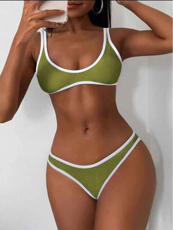 Sunset And Swim - The Girl Next Door Solid Bikini