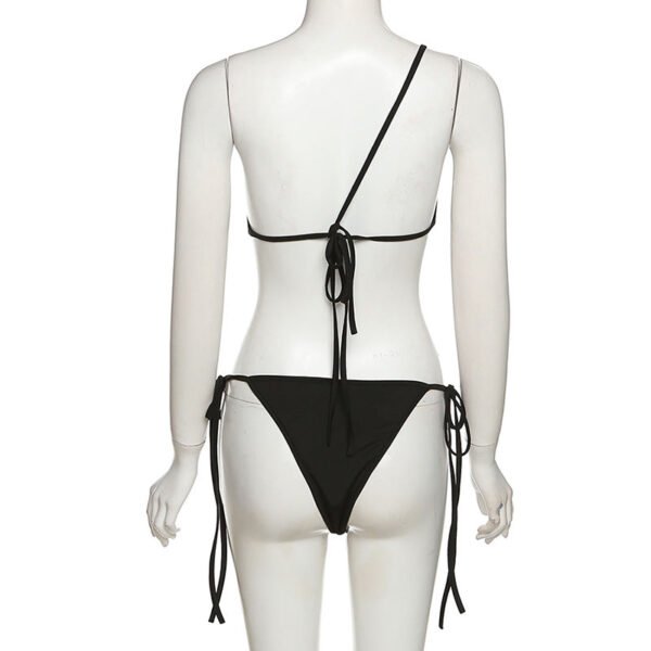 Sunset And Swim - Island Vacation Transparent Sexy Bikini