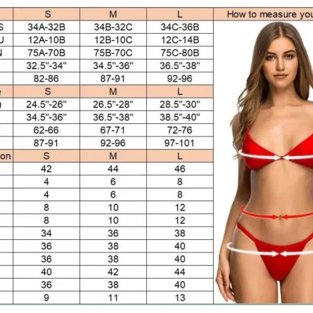 Strappy Extreme Mini Micro Thong Bikini - Image 12