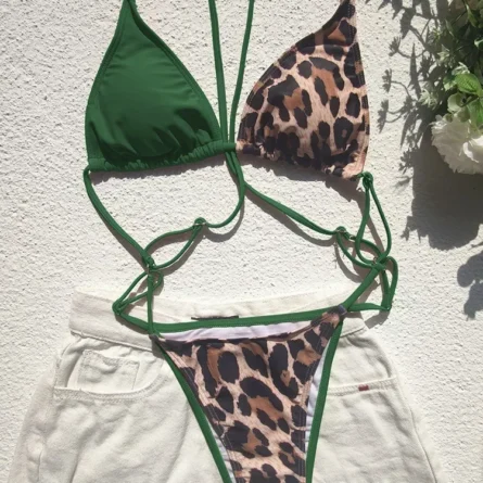 Sexy Halter Thong Extreme Micro Swimsuit Monokini - Image 25