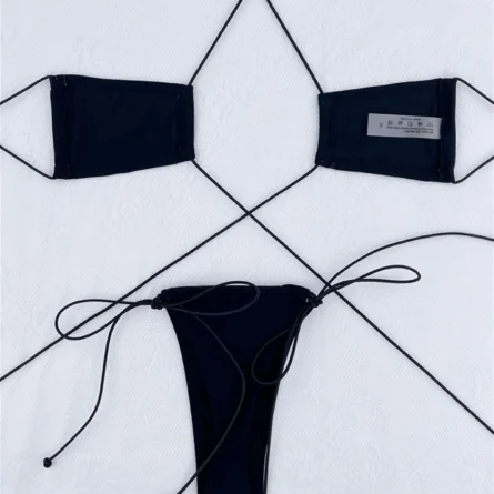 Strappy Extreme Mini Micro Thong Bikini - Image 9