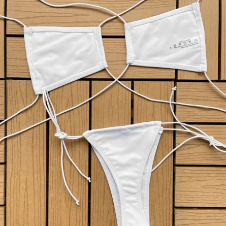 Strappy Extreme Mini Micro Thong Bikini - Image 8