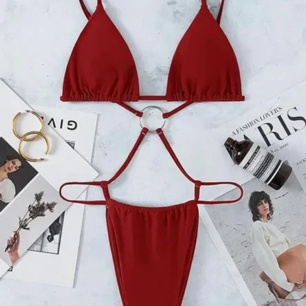 Sexy Halter Thong Extreme Micro Swimsuit Monokini